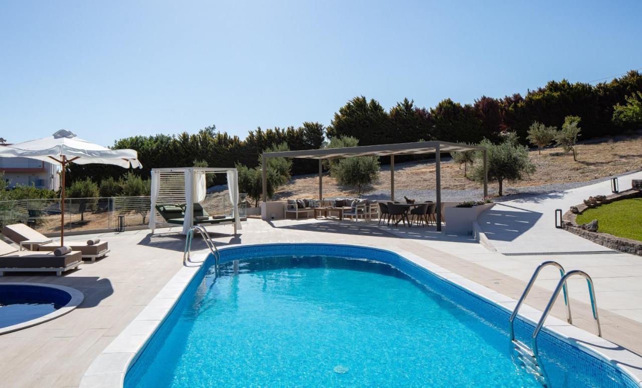 Villa Natura - With Private Heated Pool Tria Monastiria Экстерьер фото