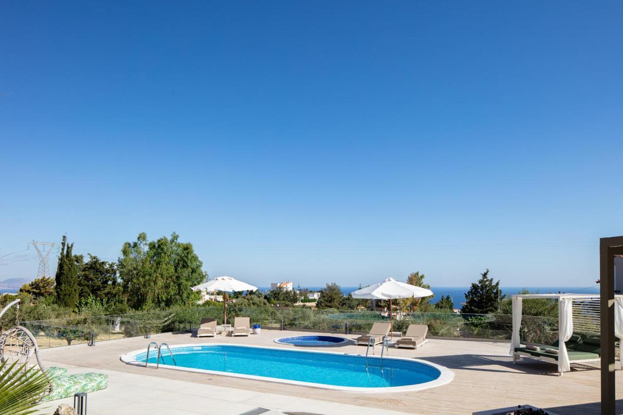 Villa Natura - With Private Heated Pool Tria Monastiria Экстерьер фото